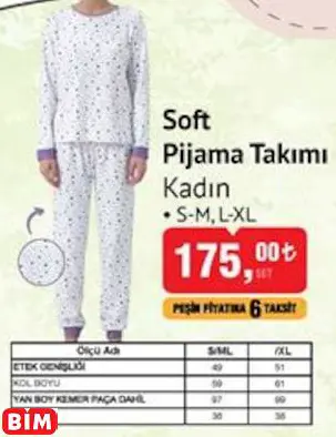 SOFT PİJAMA TAKIMI KADIN SOFT PİJAMA TAKIMI KADIN